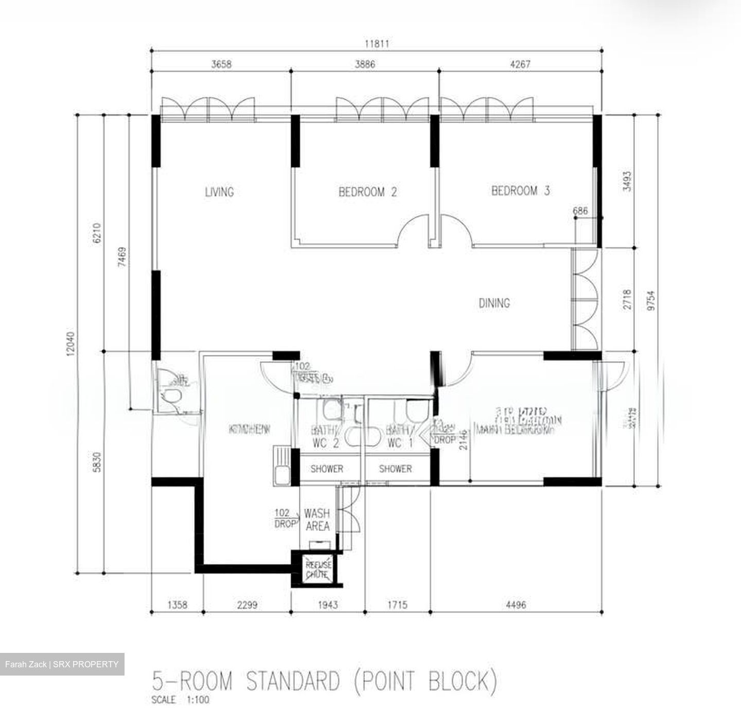 Blk 14 Ghim Moh Road (Queenstown), HDB 5 Rooms #573013181